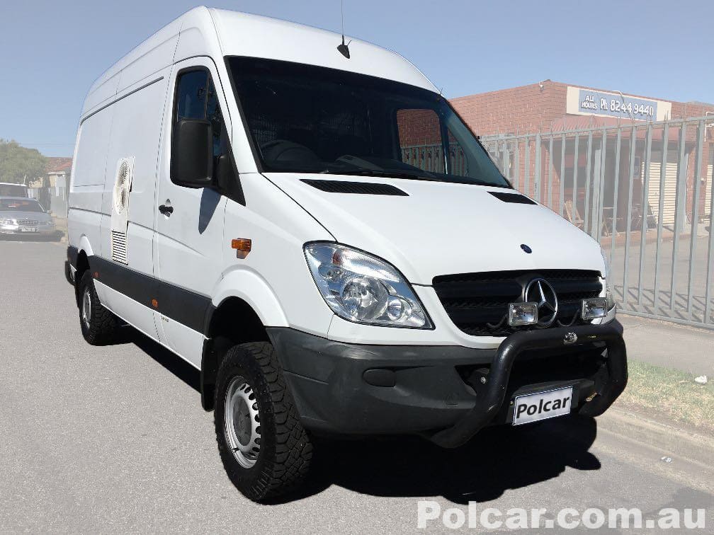 Ex Telstra Mercedes Sprinter 4x4 Van Mercedes Sprinter 4x4 Van