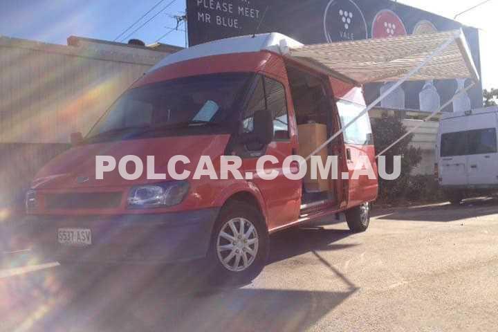 Ford Transit campervan Ex Australia Post Converted