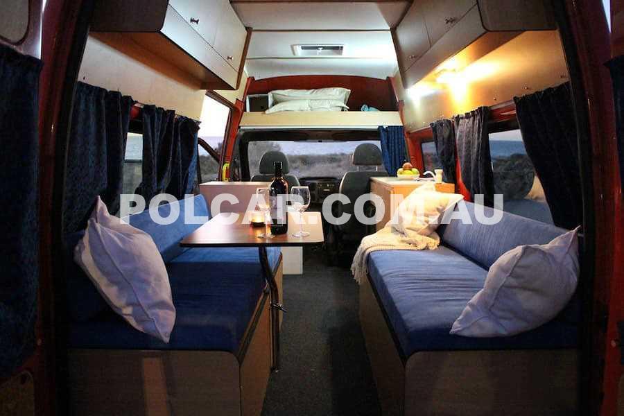 Ford Transit campervan Ex Australia Post Converted