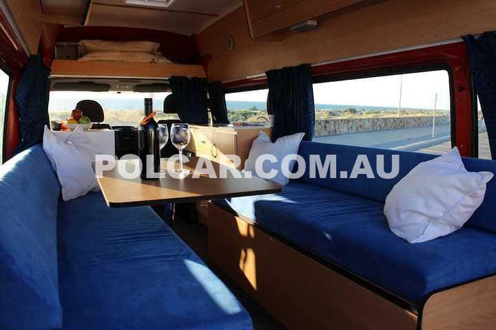 Ford Transit campervan Ex Australia Post Converted